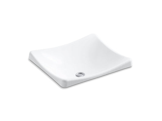 Kohler Demilav Wading Pool 18 ¼" X 15 ⅝" Vessel Bathroom Sink - White