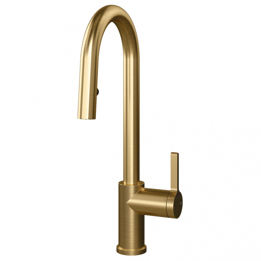 Rubi Loft Endricks 16.75" Single Lever Kitchen Faucet- Brushed Gold