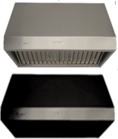 Cyclone Pro Collection PTB88 48" Undermount or Wall Mount Range Hood Kitchen Exhaust Fan