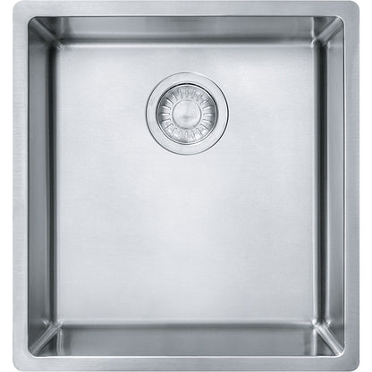 Franke Cube 16.5" x 17.75" Single Bowl Undermount Kitchen Sink Stainless Steel