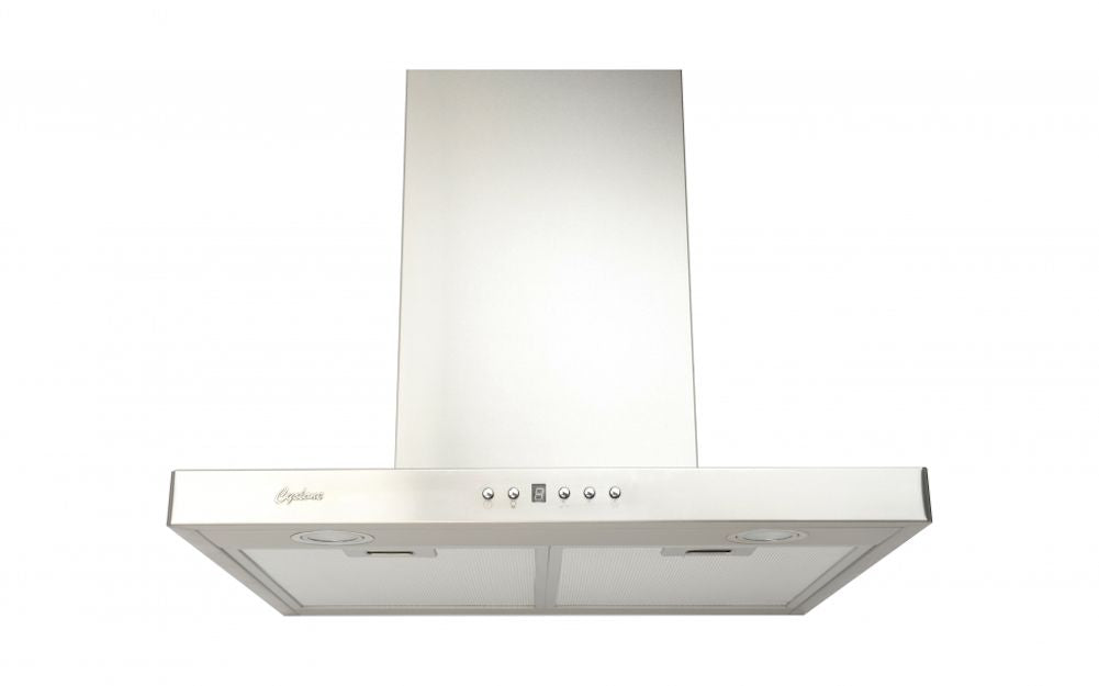 Cyclone Pro Collection SCB322 30" Wall Mount Range Hood Kitchen Exhaust Fan With Baffle Filters