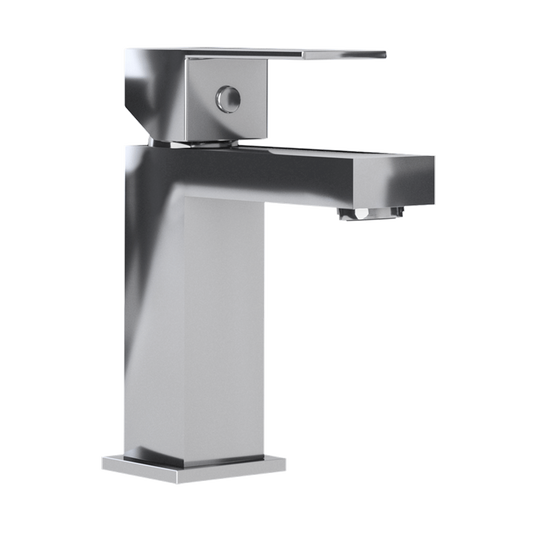 Rubi Quatro 5.37" Single Lever Bathroom Sink Faucet- Chrome RQT11BCC