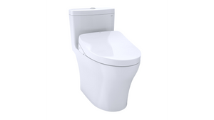 Toto Aquia IV - Toilette monobloc Washlet+ S550e - 1,28 GPF et 0,8 GPF