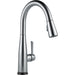 Delta ESSA Single Handle Pull-Down Kitchen Faucet with Touch2O Technology- Arctic Stainless