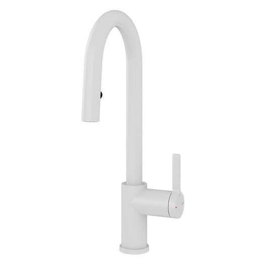 Rubi Loft Endricks 16.75" Single Lever Kitchen Faucet- White