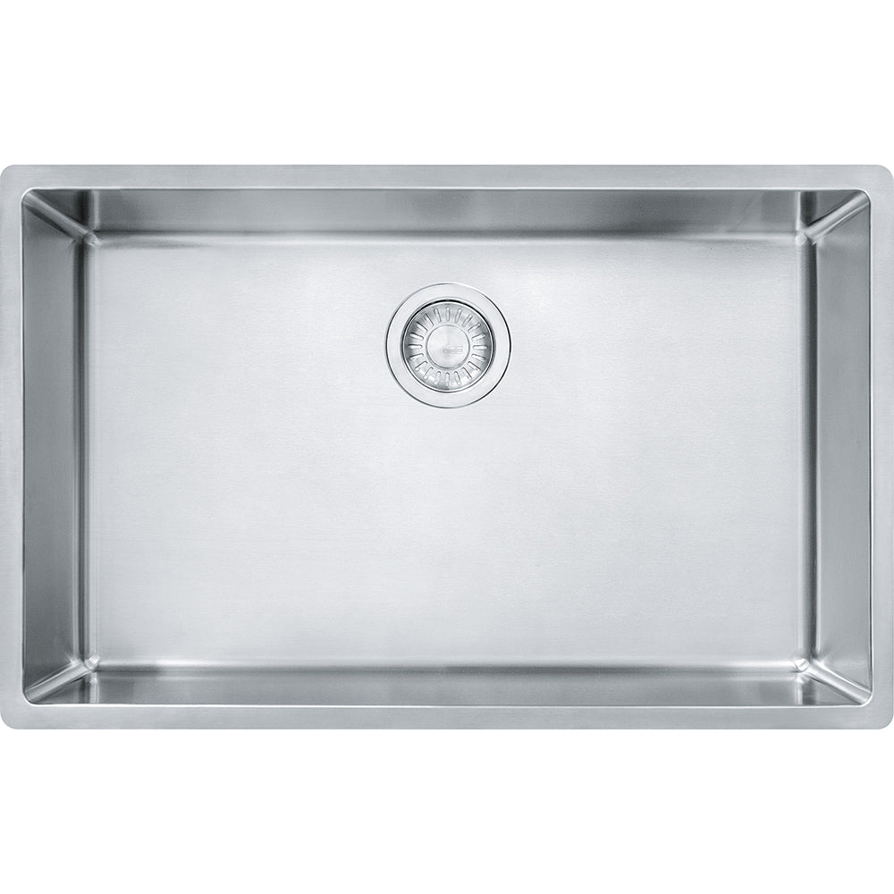 Franke Cube 28.5" x 17.75" 1 Bowl Undermount Kitchen Sink Stainless Steel