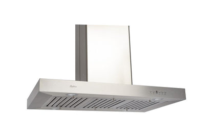 Cyclone Alito Collection SIB323 36" Island Range Hood Kitchen Exhaust Fan With Baffle Filter