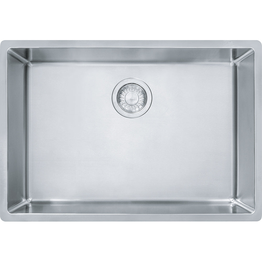 Franke Cube 26.62" x 17.68" 1 Bowl Undermount Kitchen Sink Stainless Steel