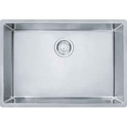 Franke Cube 26.62" x 17.68" 1 Bowl Undermount Kitchen Sink Stainless Steel