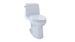 Toilette allongée Ada, 1,28 gpf, avec siège, Toto Eco-ultramax-MS854114EL#01