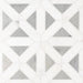 MSI Bianco Dolomite Geometrica Polished Tile 12