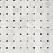 MSI Backsplash and Wall Tile Carrara White Basketweave Pattern Honed 12