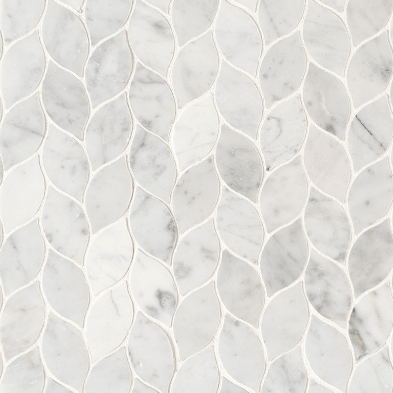 MSI Backsplash and Wall Tile Carrara White Blanco Pattern Honed 12" x 12"