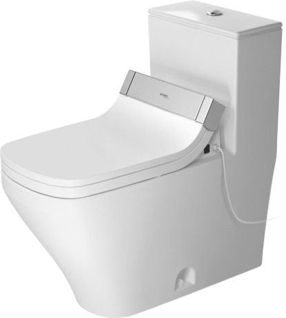 Duravit One-Piece Toilet, 2157010005 1.32/0.92 GPF, With Dual Flush Piston Valve, Top Flush