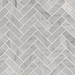MSI Carrelage pour dosseret et mur Carrara Blanc 1x3 Carreau de mosaïque poli à chevrons 12