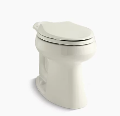 Kohler - Highline Comfort Height Elongated Chair Height Toilet Bowl With 10" Rough-In - Biscuit
