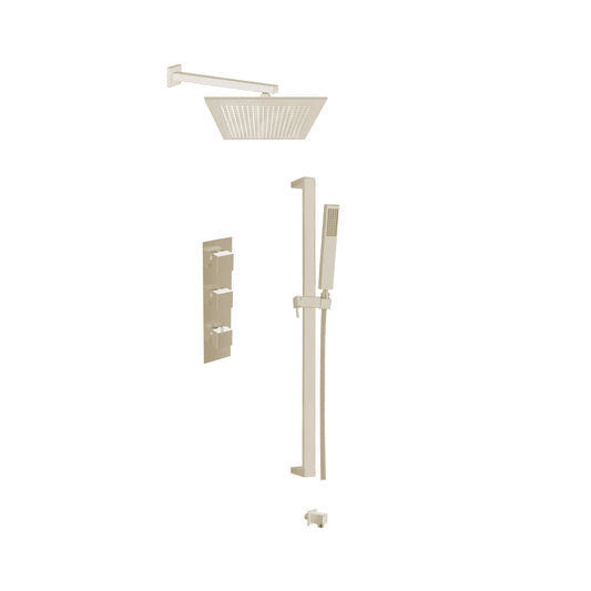 Aquadesign Products Shower Kit (System X17) - Brushed Nickel