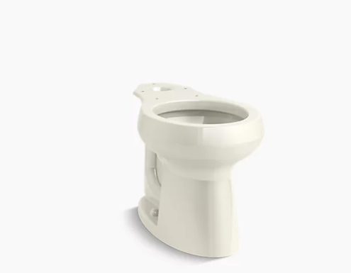 Kohler Highline Comfort Height Round-Front Chair Height Toilet Bowl - Biscuit