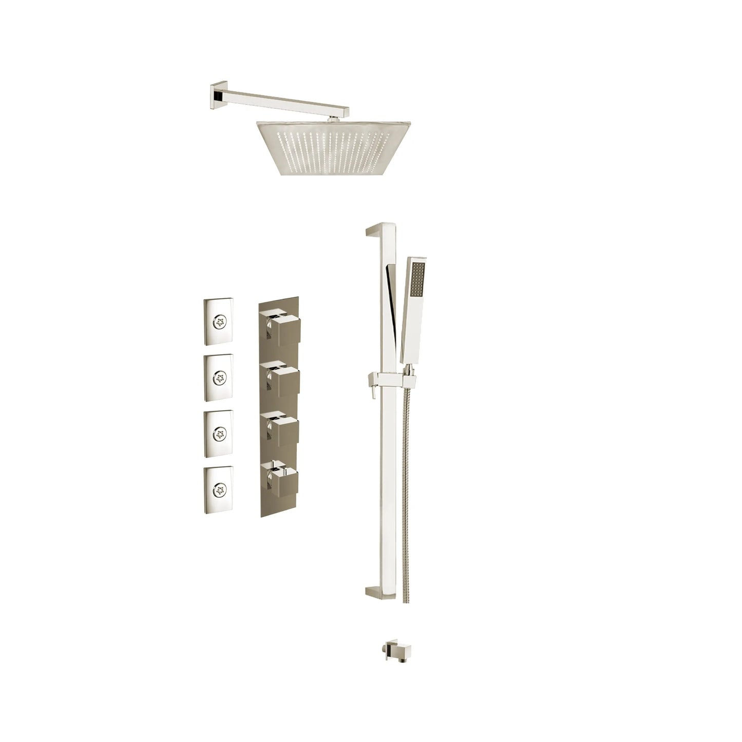 Aquadesign Products Shower Kits (System X19) - Polished Nickel