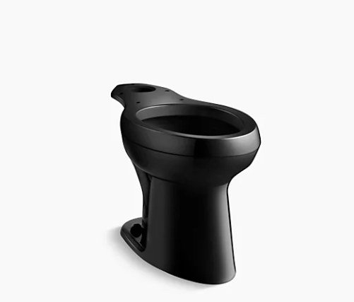 Kohler Highline Toilet Bowl With Pressure Lite Flush Technology - Black