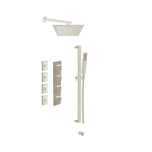 Aquadesign Products Shower Kits (System X19) - Brushed Nickel