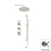 Aquadesign Products Shower Kits (Manhattan 2912ML) - Brushed Nickel
