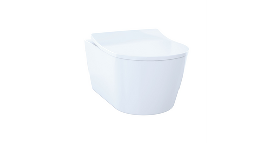 Toto Rp Compact Wall-hung Toilet & in-wall Tank System - 1.28 - 0.9 GPF "- MS Matte Silver