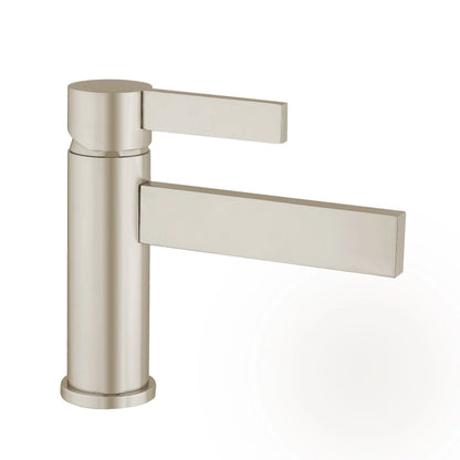 Aquadesign Products Single Hole Lav – Drain Included (Caso 500014) - Brushed Nickel
