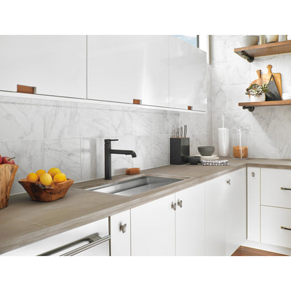 Delta TRINSIC Single Handle Pull-Out Kitchen Faucet- Matte Black