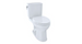 Toilettes deux pièces Toto Drake II 1G, cuvette allongée, 1,0 GPF (coton)