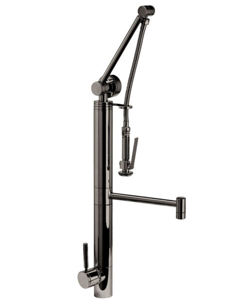 Waterstone Contemporary Gantry Pulldown Faucet – Straight Spout 3700