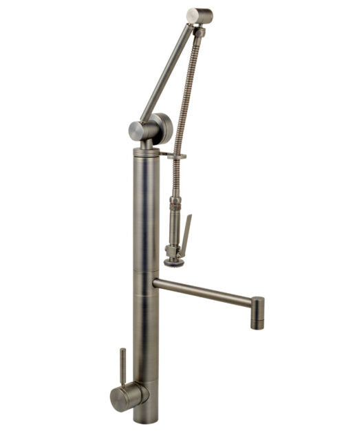 Waterstone Contemporary Gantry Pulldown Faucet – Straight Spout 3700