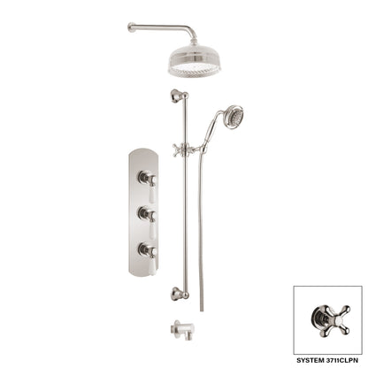 Aquadesign Products Shower Kit (Colonial 3711CL) - Polished Nickel