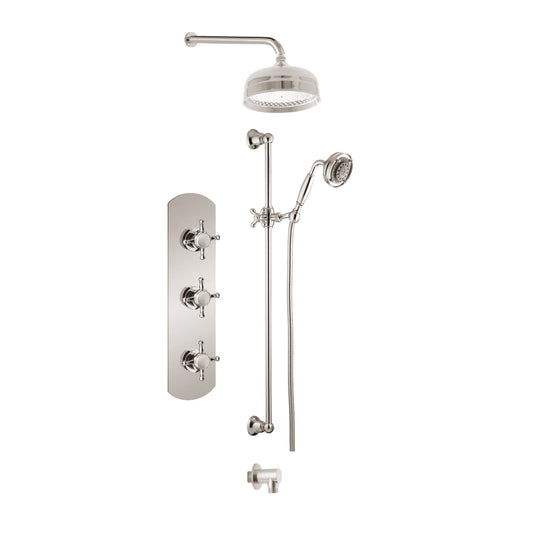 Aquadesign Products Shower Kit (Queen 3711QX) - Polished Nickel