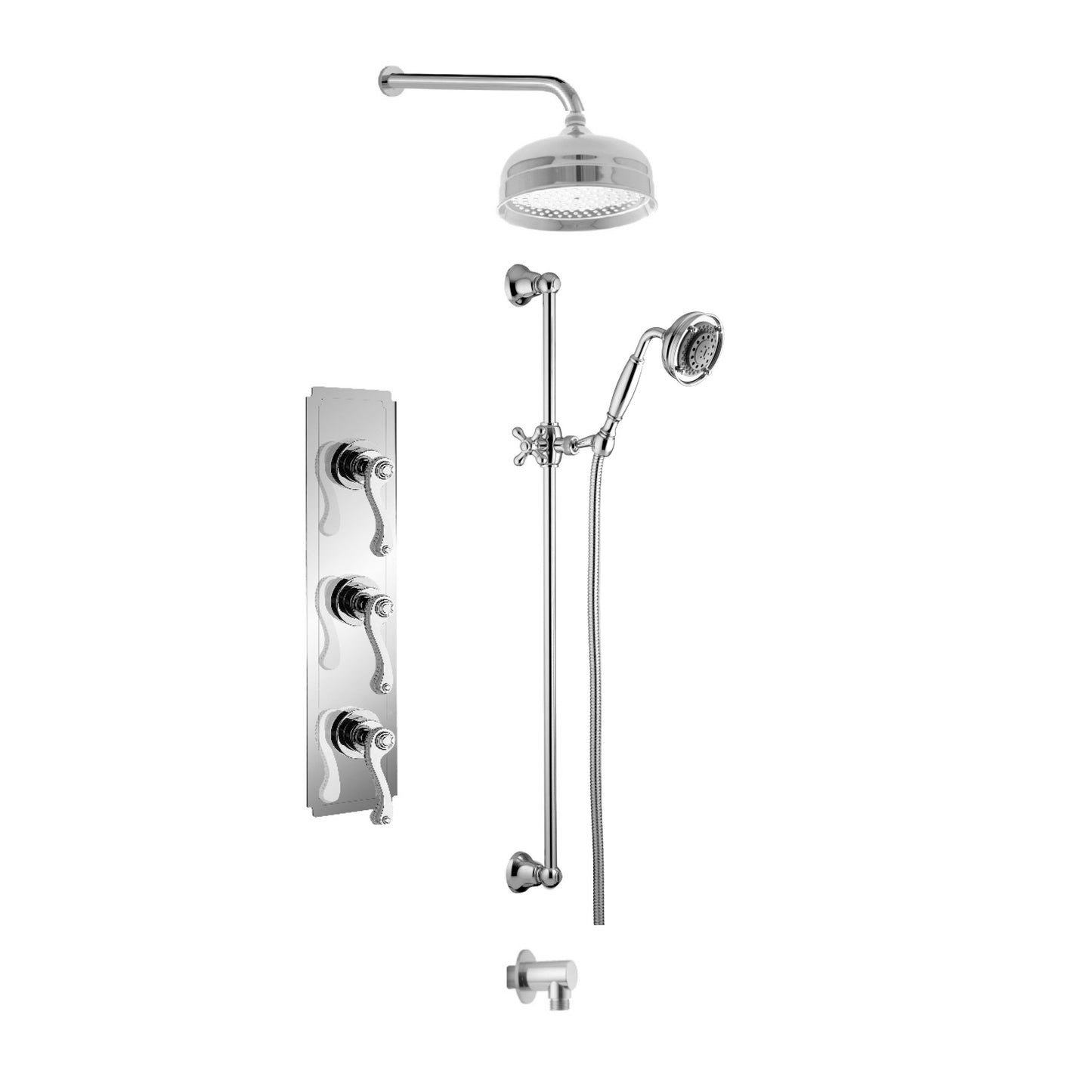Aquadesign Products Shower Kit (Classic 3712CLAS) - Chrome
