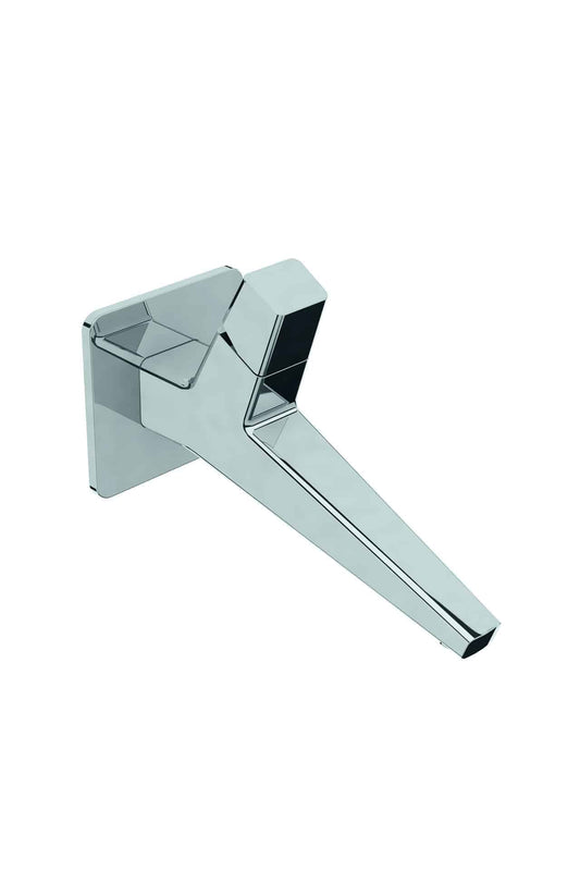 PierDeco Click Wall-mounted Chrome Single-lever Basin Tap - 373081-CLICK-10 - Renoz