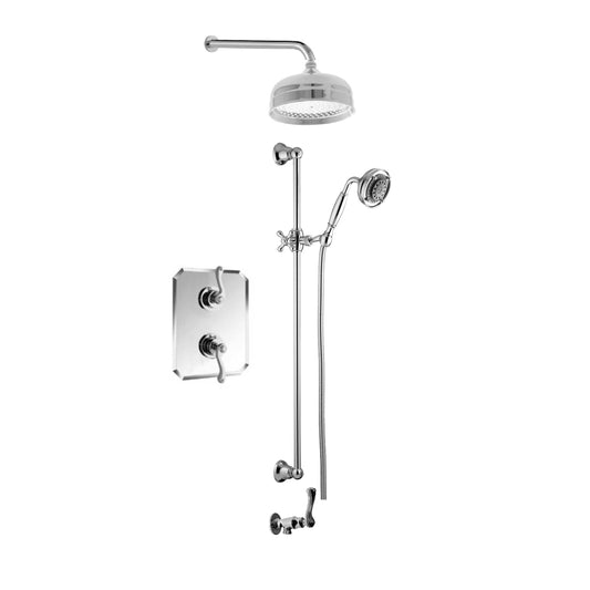 Aquadesign Products Shower Kit (Classic 37CLAS) - Chrome