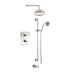 Aquadesign Products Shower Kit (Regent 37RL) - Polished Nickel w/White Handle