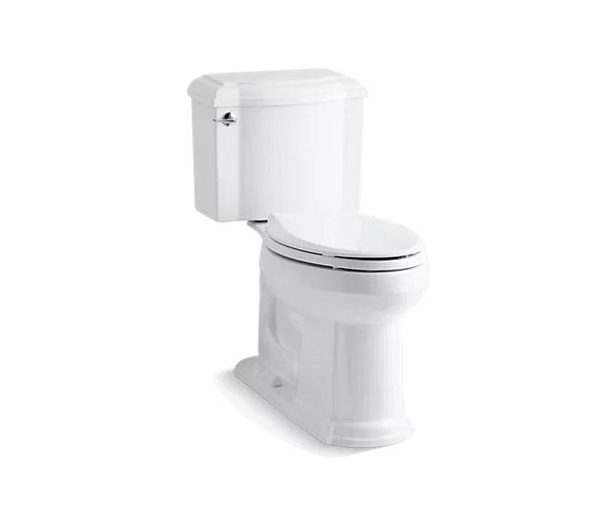 Kohler Devonshire Comfort Height Two Piece Elongated 1.28 Gpf Chair Height Toilet - Renoz