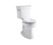 Kohler Highline Comfort Height Two-Piece Elongated 1.28 Gpf Chair Height Toilet (Seat Not Included)