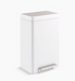 Kohler Dual-Compartment Step Trash Can - White