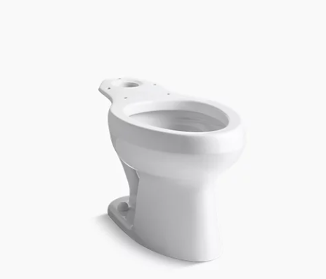 Kohler Wellworth Toilet Bowl With Pressure Lite Flush Technology, Less Seat