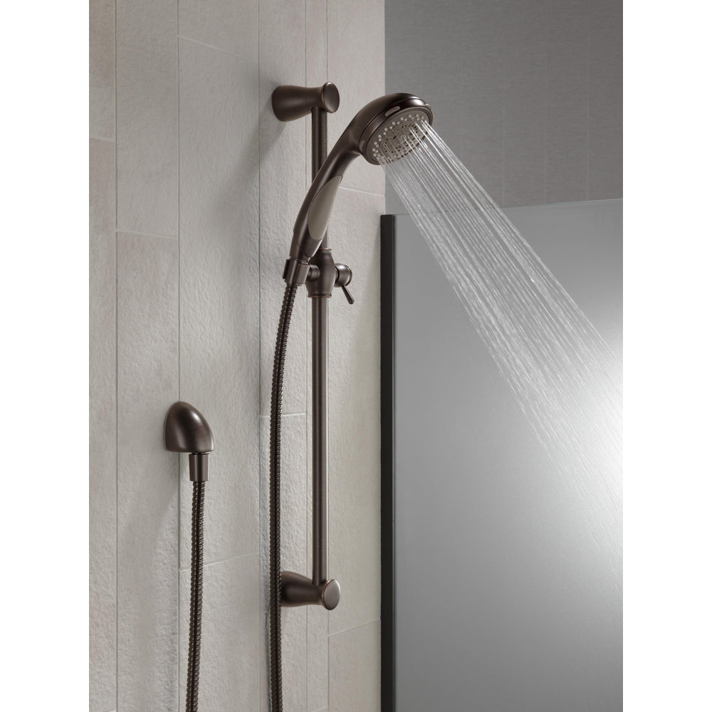 Delta Premium 3-Setting Slide Bar Hand Shower- Venetian Bronze