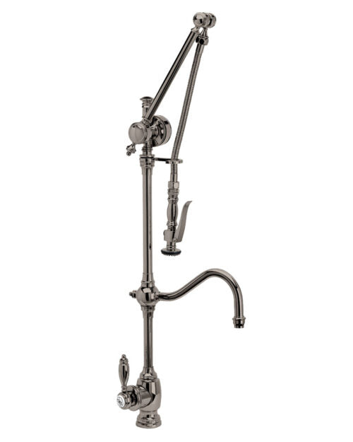 Waterstone Traditional Gantry Pulldown Faucet – Hook Spout 4400