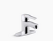 Kohler July Single-Handle Bathroom Sink Faucet With Escutcheon - Polished Chrome