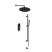 Aquadesign Products Shower Kit (Contempo X100CT-A) - Matte Black