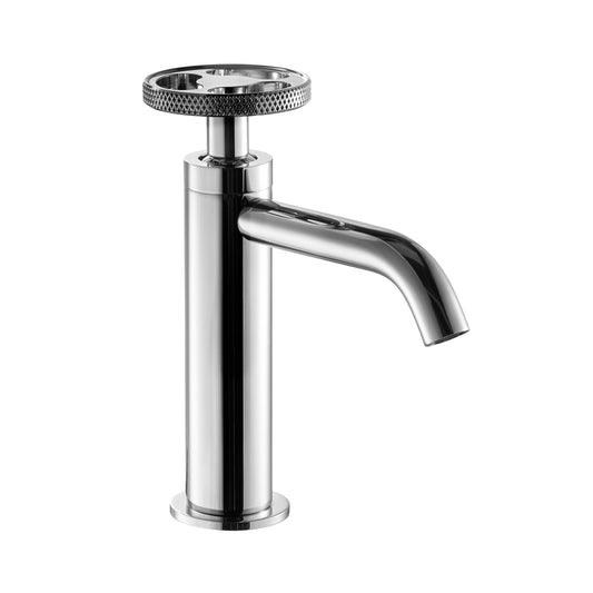 Aquadesign Products Single Hole Lav – With Pop-up Included (Twist 47004) - Chrome