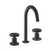 Aquadesign Products Lavabo 8 po – avec pop-up inclus (Twist 47075) - Noir mat