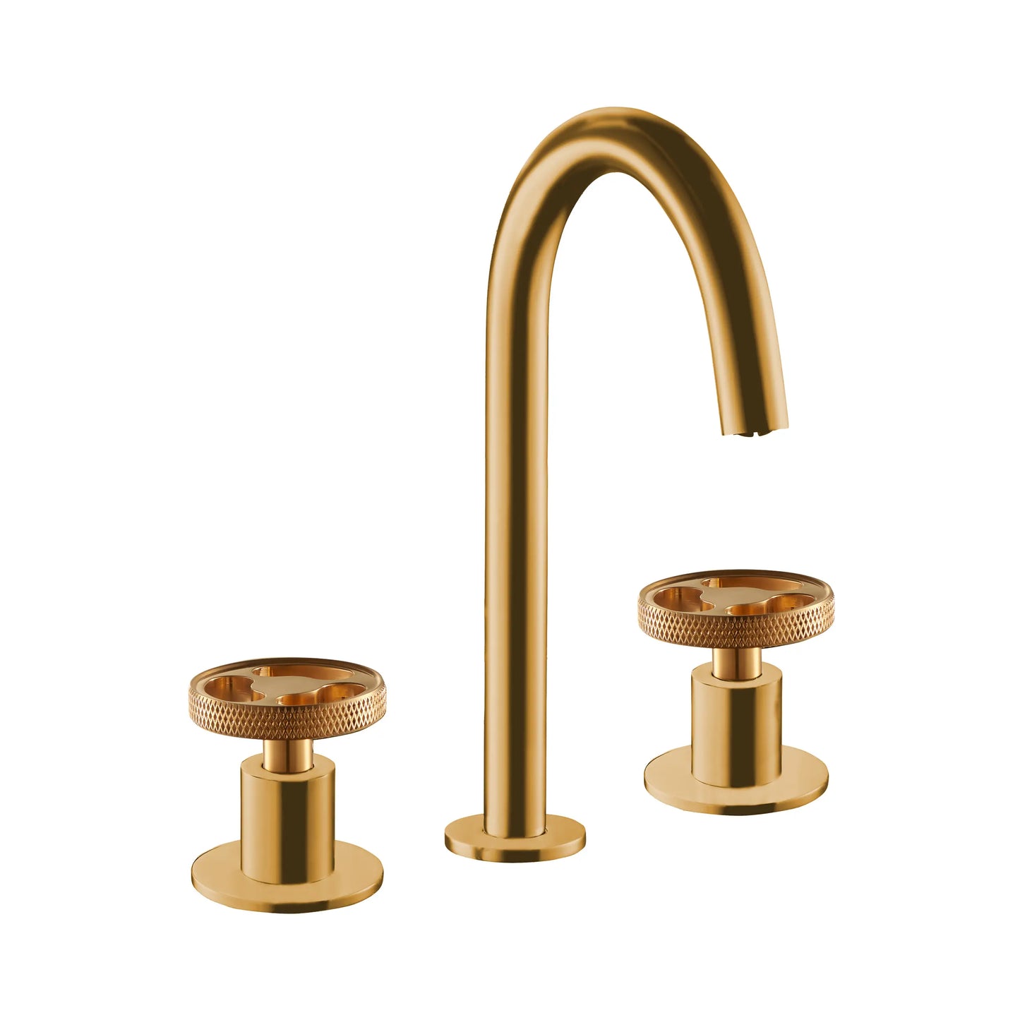 Aquadesign Products 8” Lav – With Pop-up Included (Twist 47075) - Brushed Gold