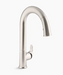Kohler - Sensate Touchless Pull-Down Kitchen Sink Faucet With Two-Funtion Sprayhead- Vibrant Stainless